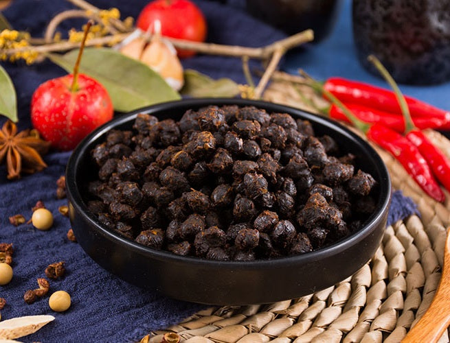 Tauci feijão fermentado conserva com gengibre - Zhongshan 400g