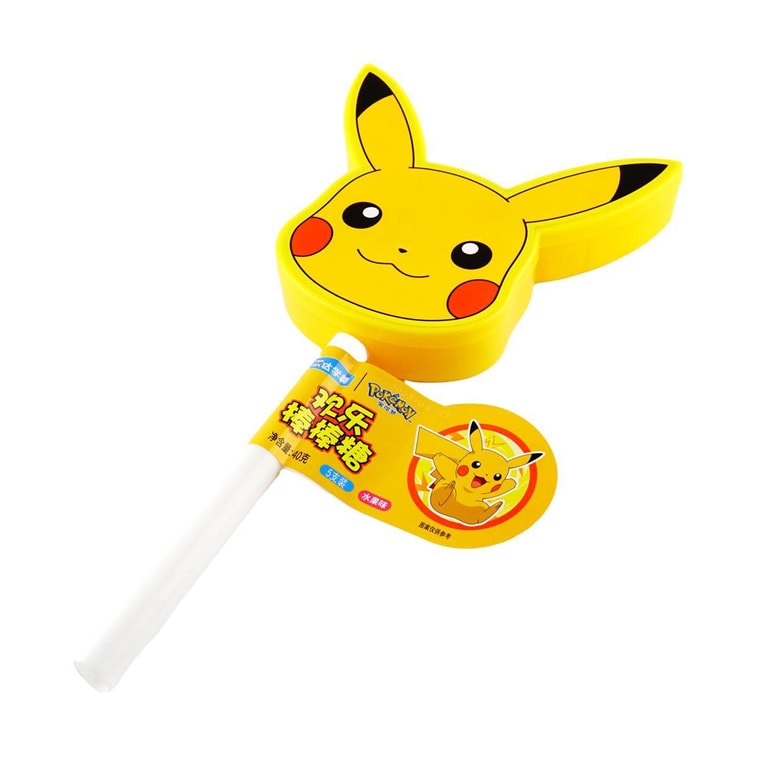 Pirulito Pikachu sabor de frutas 40g