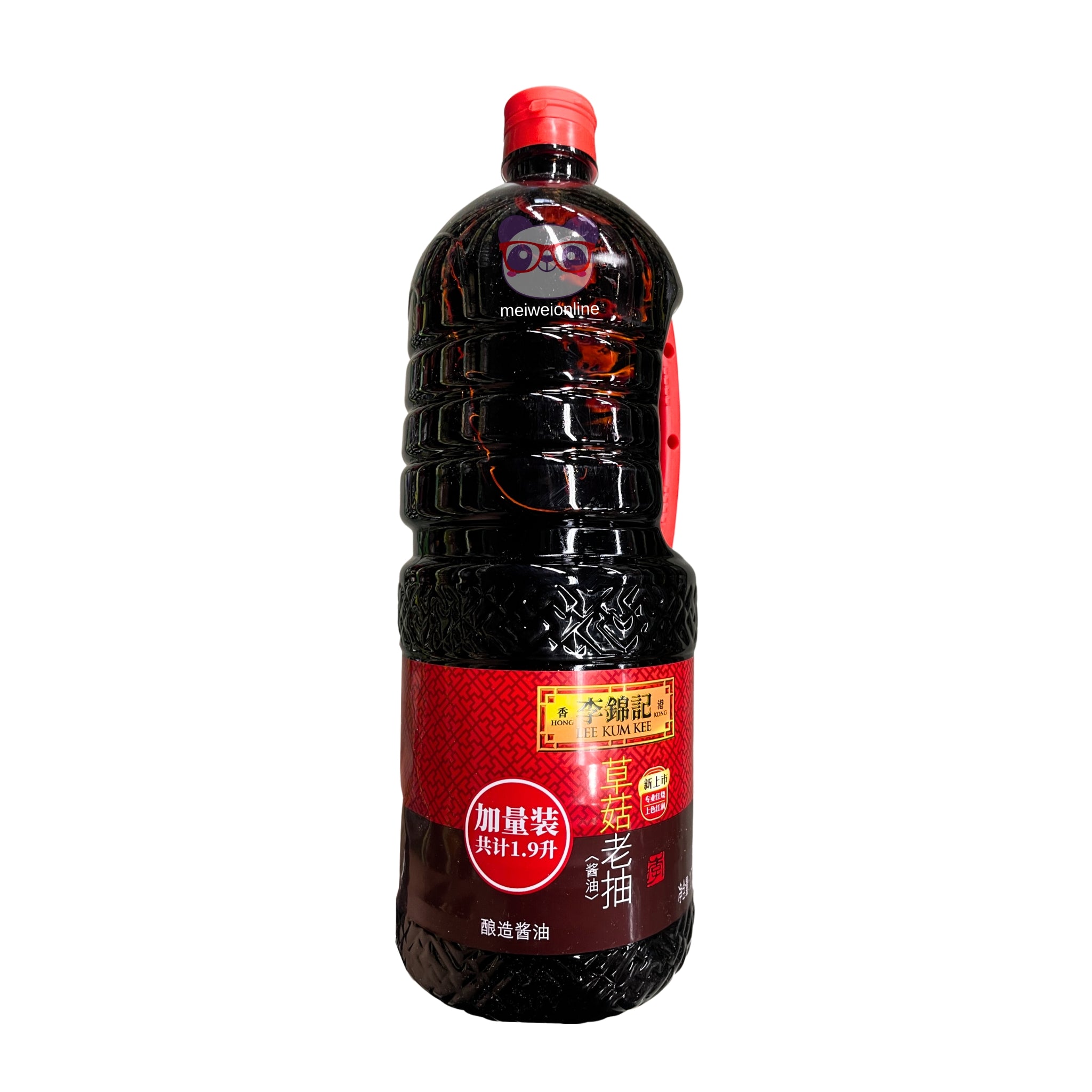 Molho de soja escuro com cogumelos (dark soy sauce) - Lee Kum Kee 1,75L