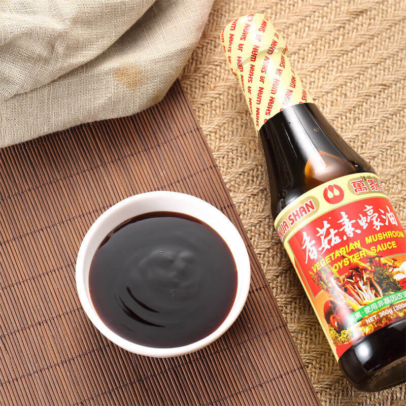Molho de ostra vegetariano com cogumelo - Wan Ja Shan 360g