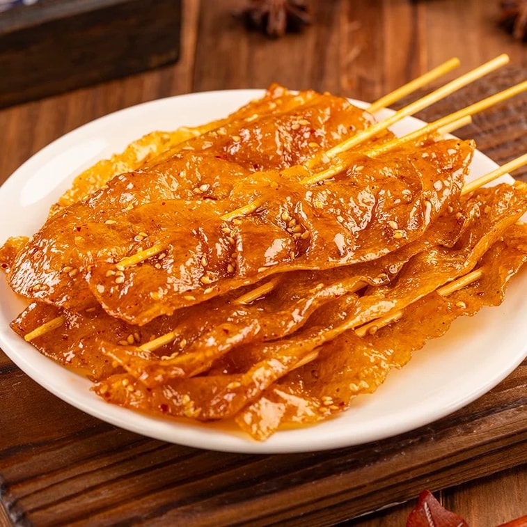 Espetos de fatias de glúten apimentadas - Sichuan Changxing 68g