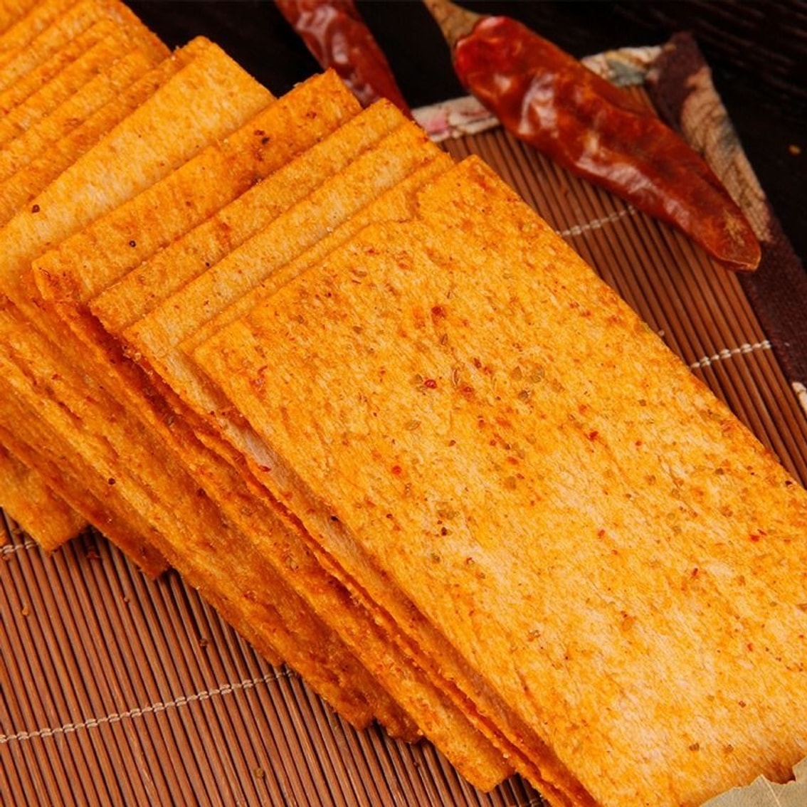 Fatias de glúten picantes - La Fu Ren 82g