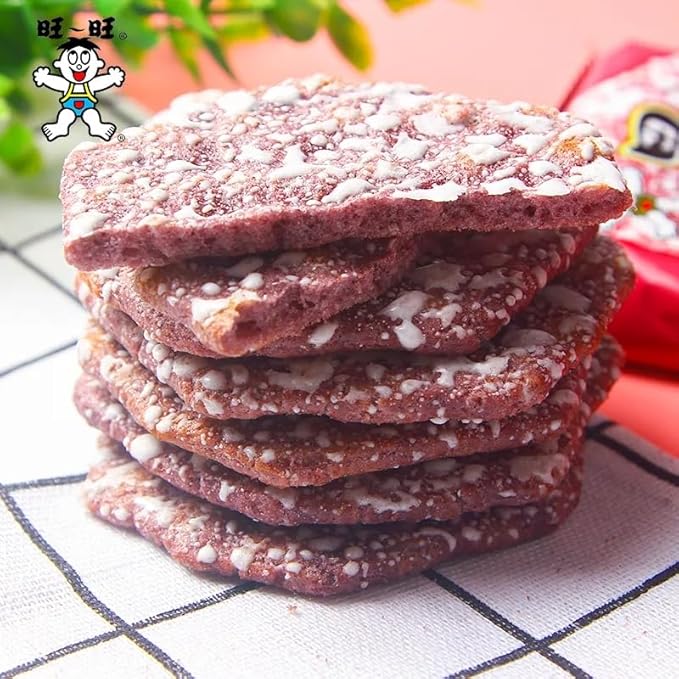 Biscoito chinês de arroz preto - Want Want 84g