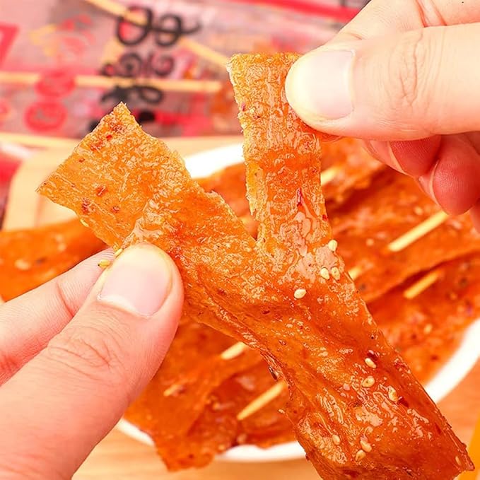 Espetos de fatias de glúten apimentadas - Sichuan Changxing 68g