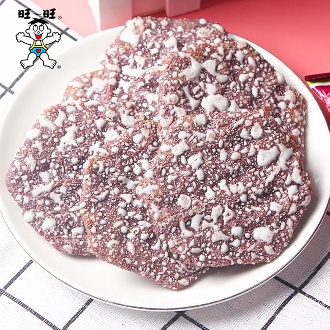 Biscoito chinês de arroz preto - Want Want 84g