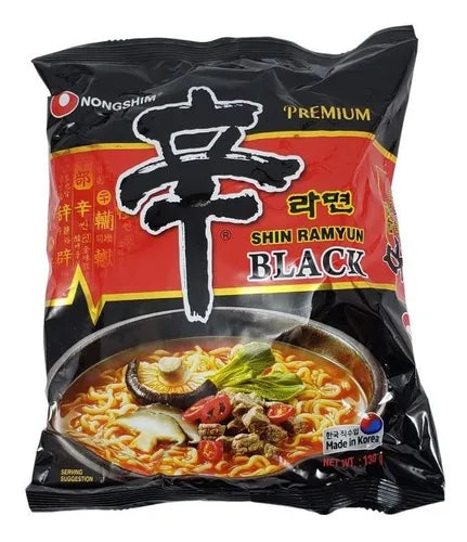 Macarrão Instantâneo Shun Ramyun Black Premium Nongshim 130g