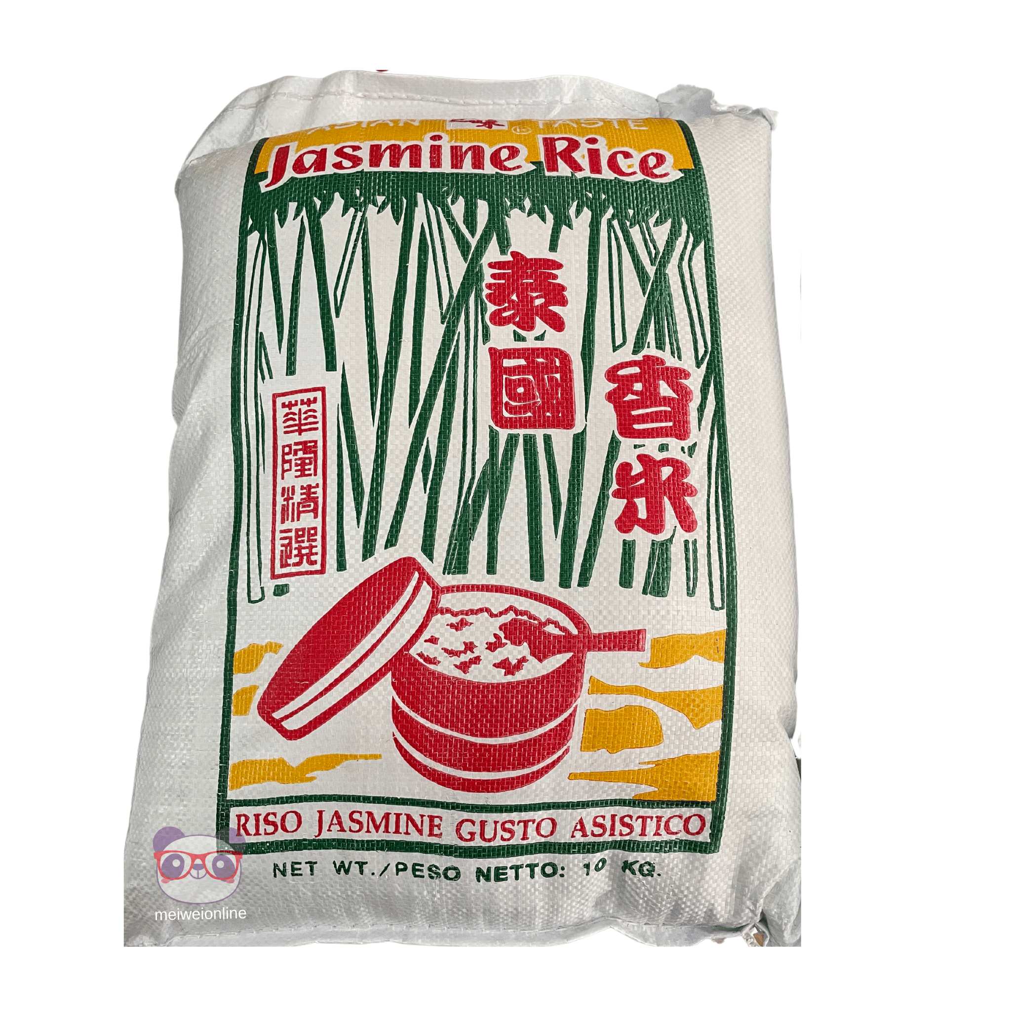 Arroz Jasmim Aromático Tailândes (Thai Jasmine Rice) - Asian Taste 5kg