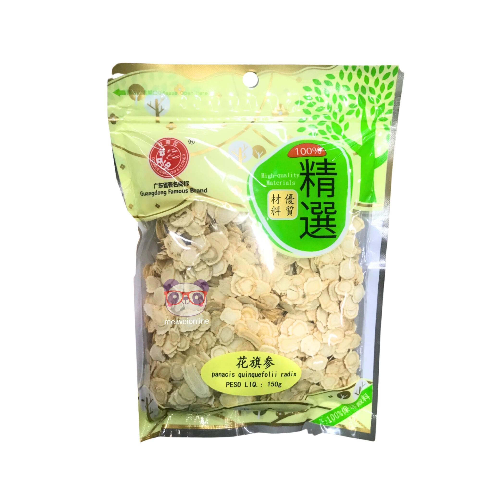 Chá Panacis Quinquefolii Radix Guangdong 150g