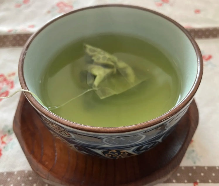 Chá verde com matcha (12 sachês) - Kunitaro 21,6g