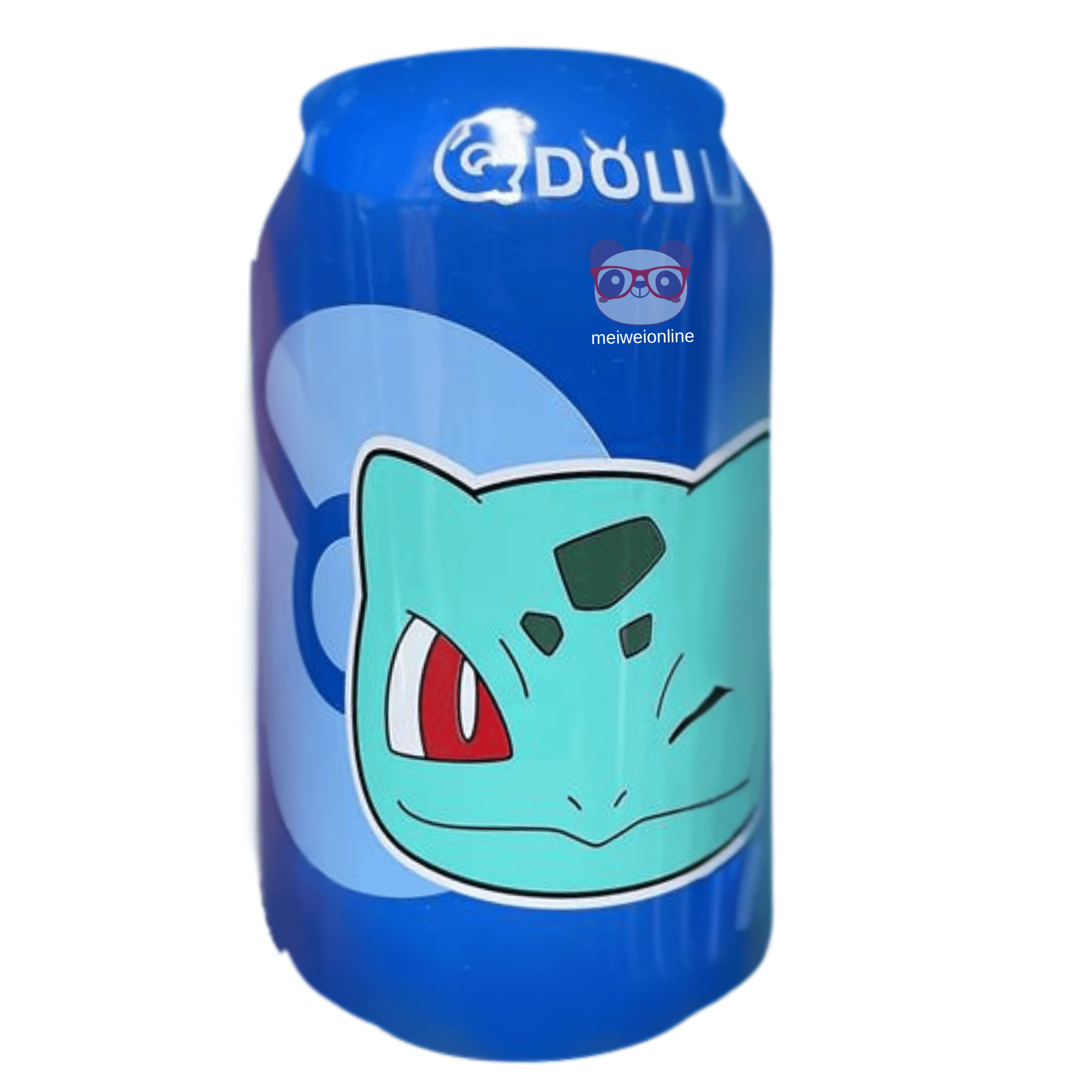Refrigerante Sabor Uva Bulbasaur 330ml - 妙蛙种子葡萄味汽水