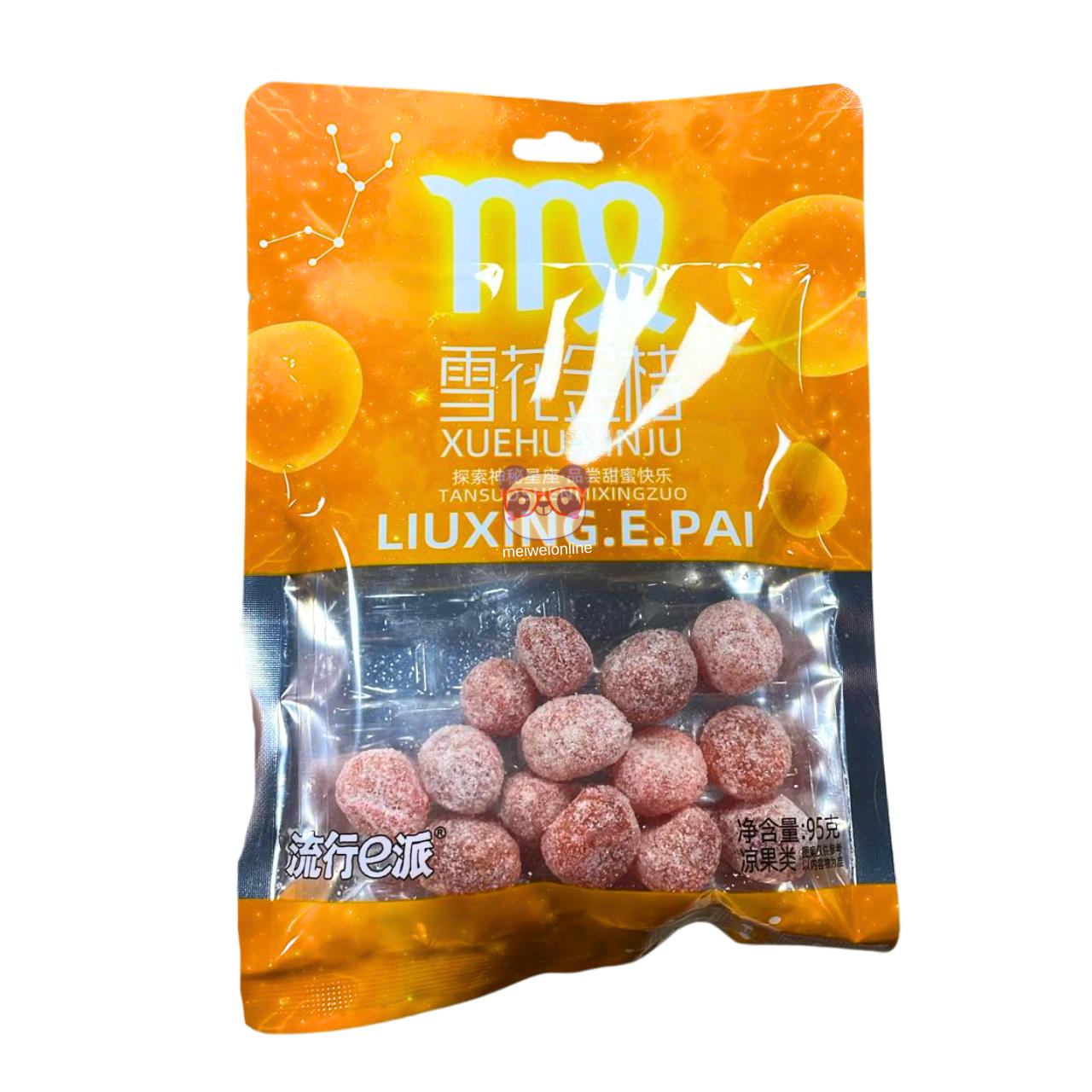 Bolinhas de Kumquat açucaradas - Liuxing.E.Pai 95g
