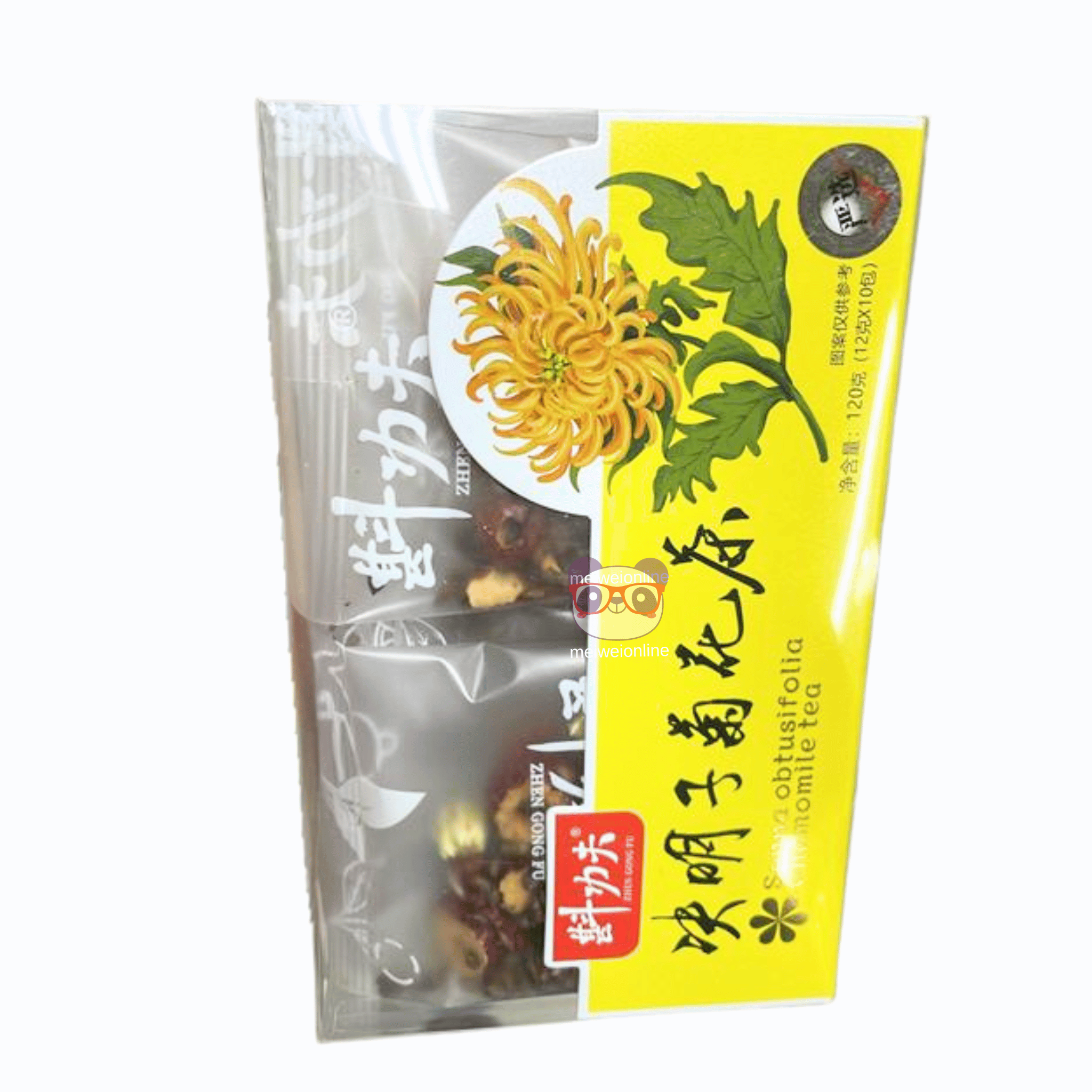 Chá de Crisântemo, Rosa, Goji e Casca de Tangerina – 120g