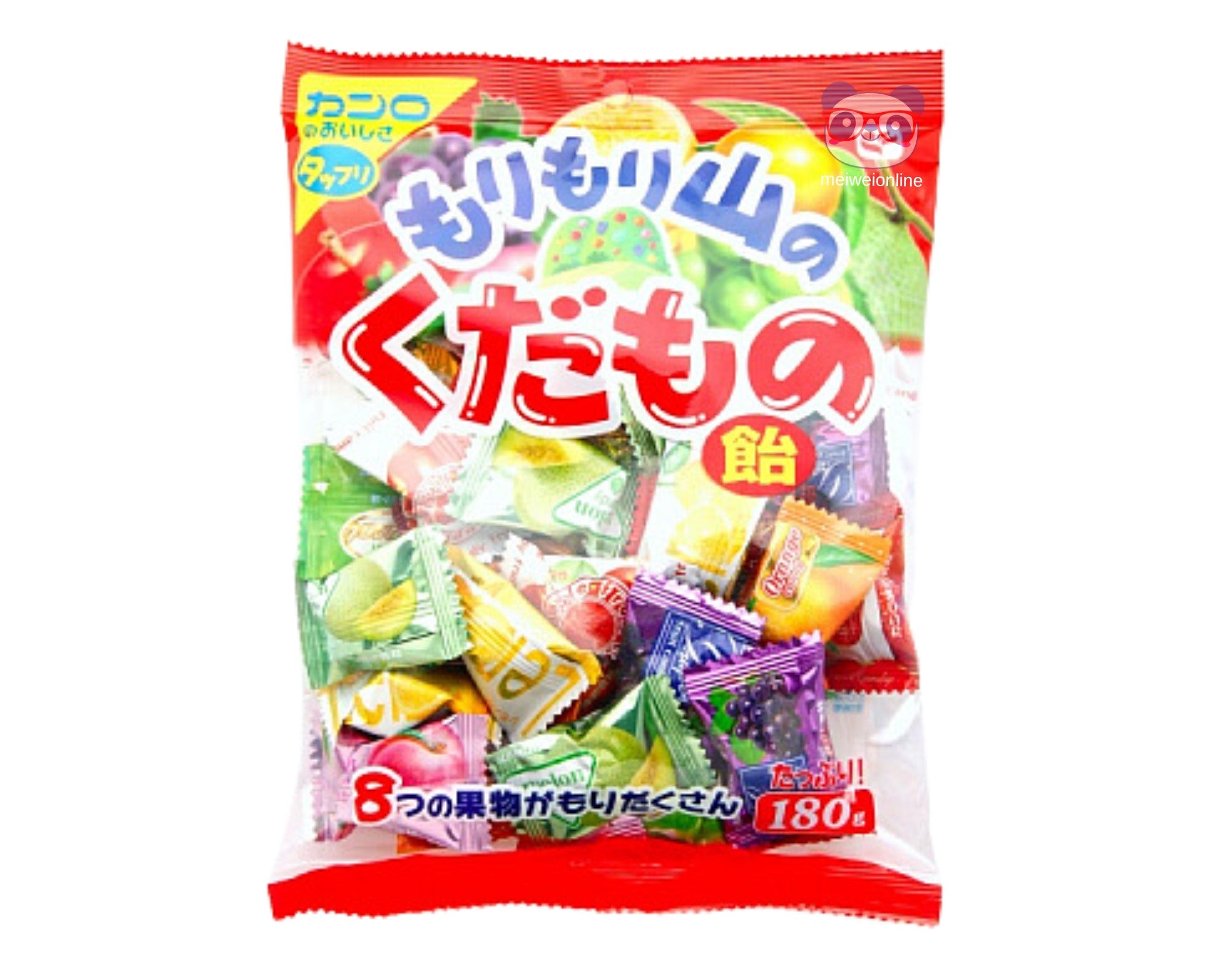 Bala de Frutas Sortidas - Kanro 172g