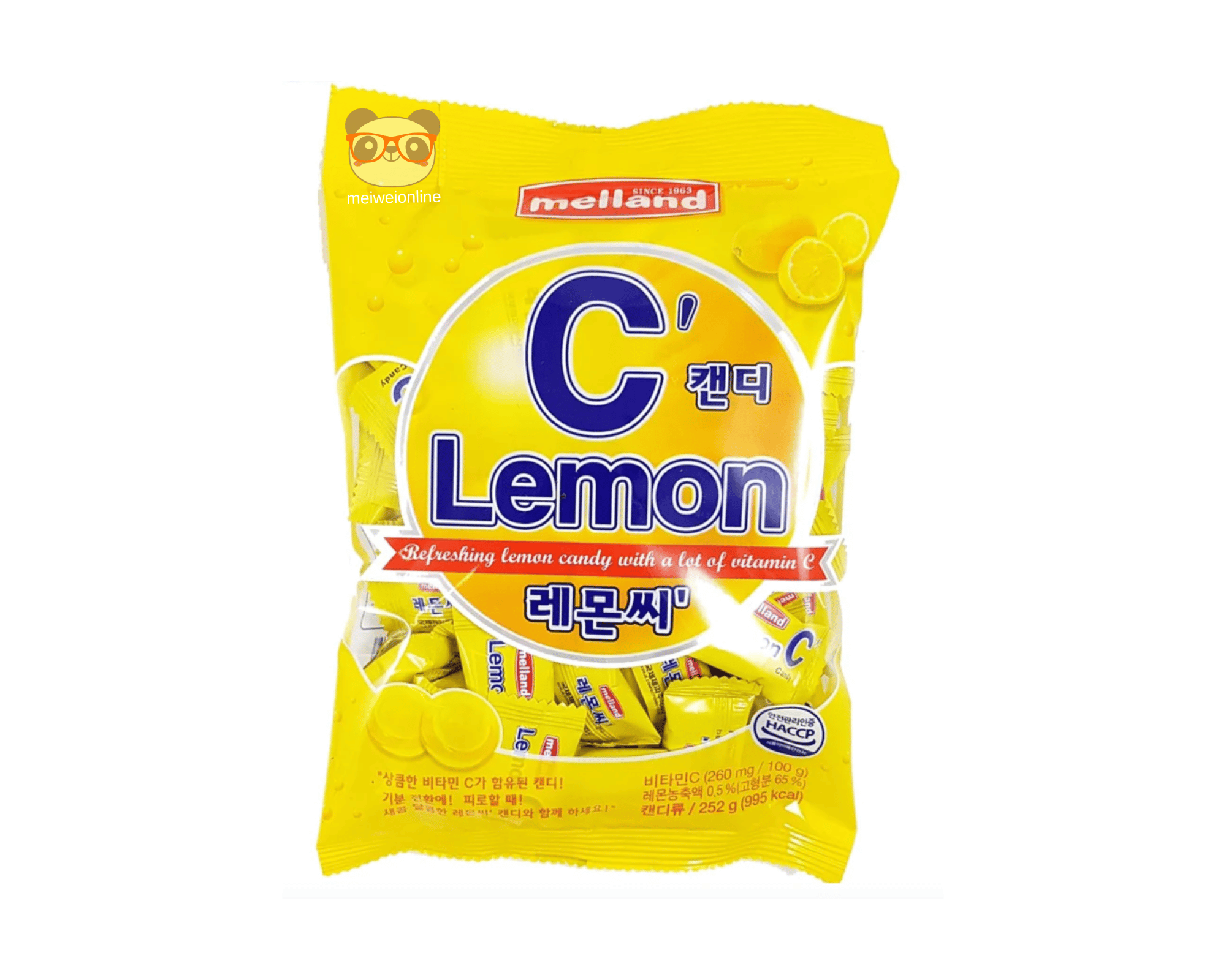 Bala de limão (C' Lemon) - Melland 68g