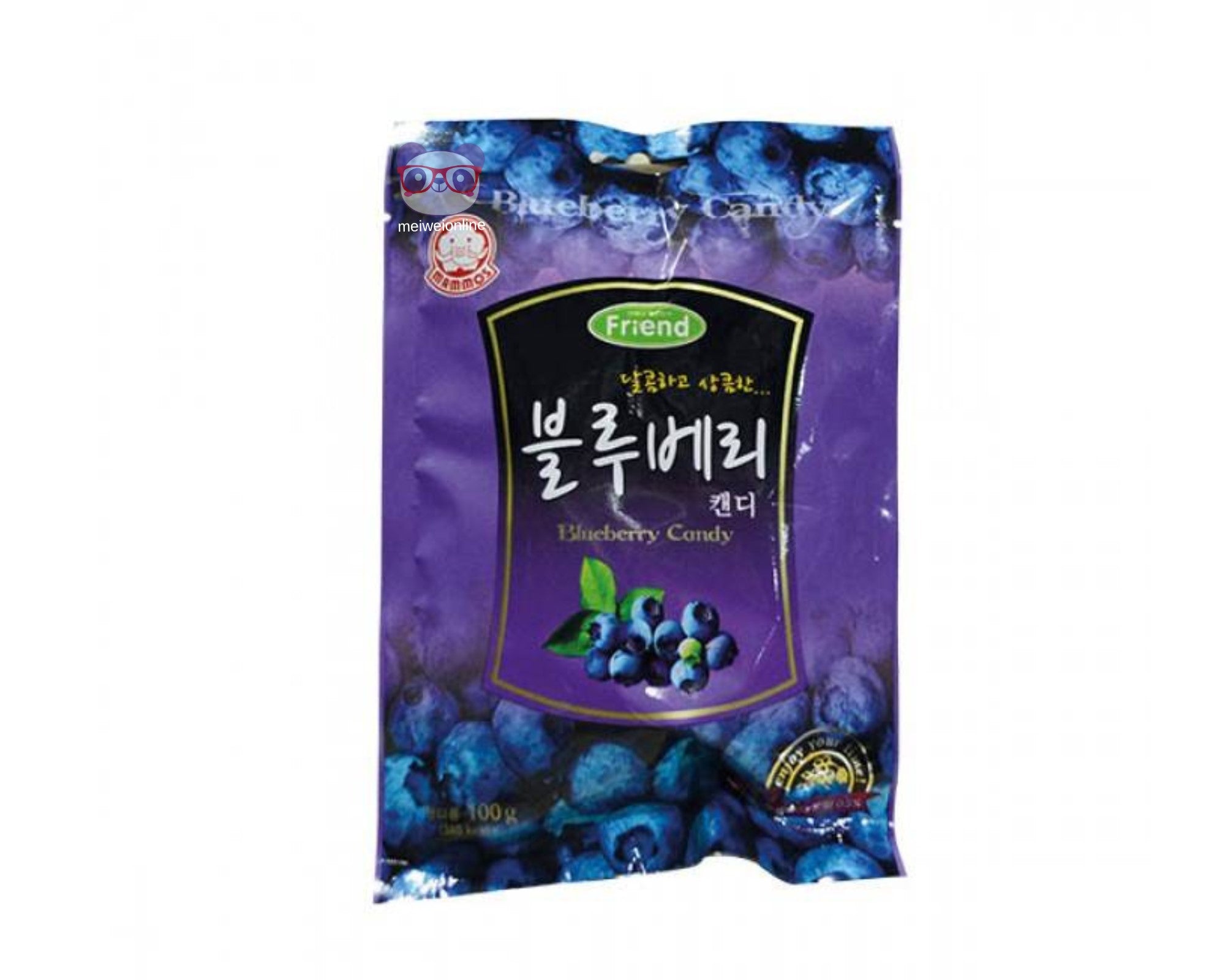Bala de Mirtilo (Blueberry) - Mammos - 100g