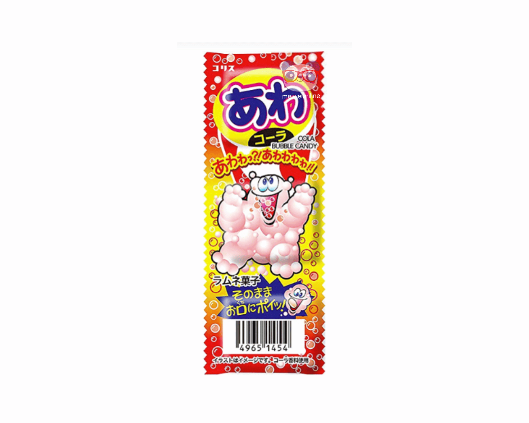 Bala Ramune Coca Cola Awa Cola Bubble Candy - Coris - 7g