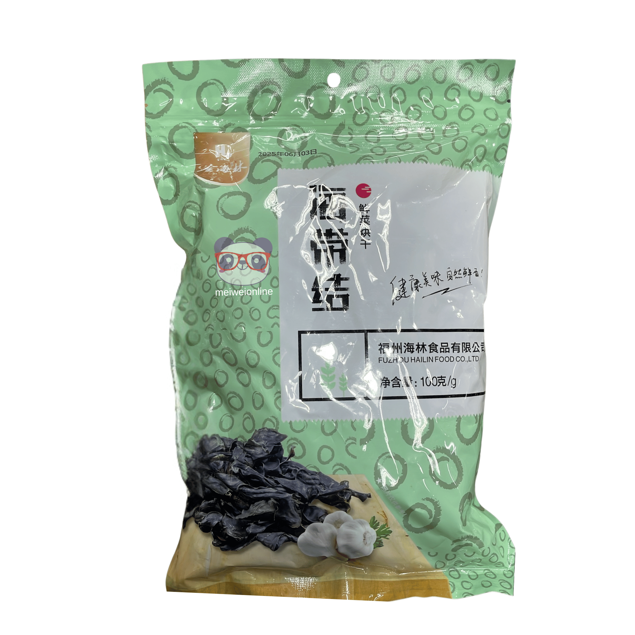 Alga Kombu Kelp Amarrada (海带结) 100 g – Pronta para Hidratar