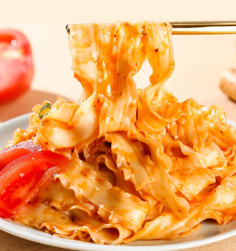 Macarrão fatiado de inhame SanLian 250g - 铁棍山药刮面