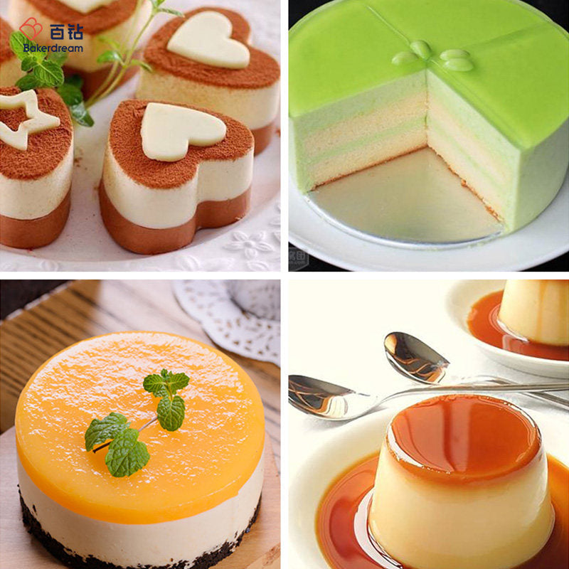 Folhas de gelatina Baizuan - Bakerdream 25g