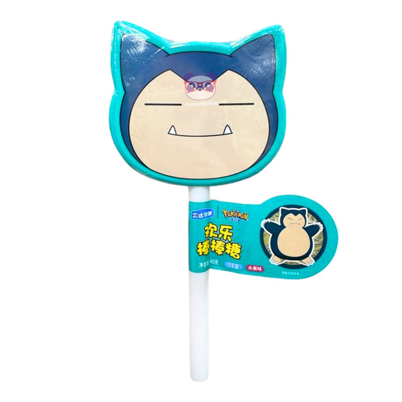 Pirulito Snorlax sabor de frutas 40g