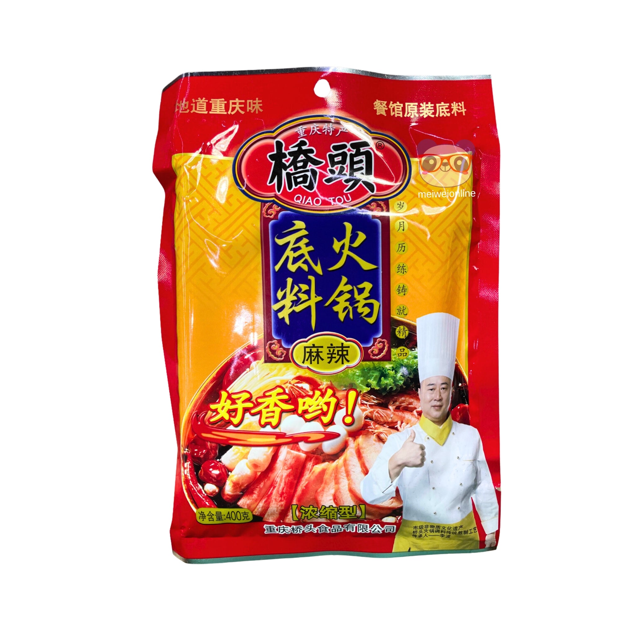 Base de Hot Pot picante QiaoTou 400g