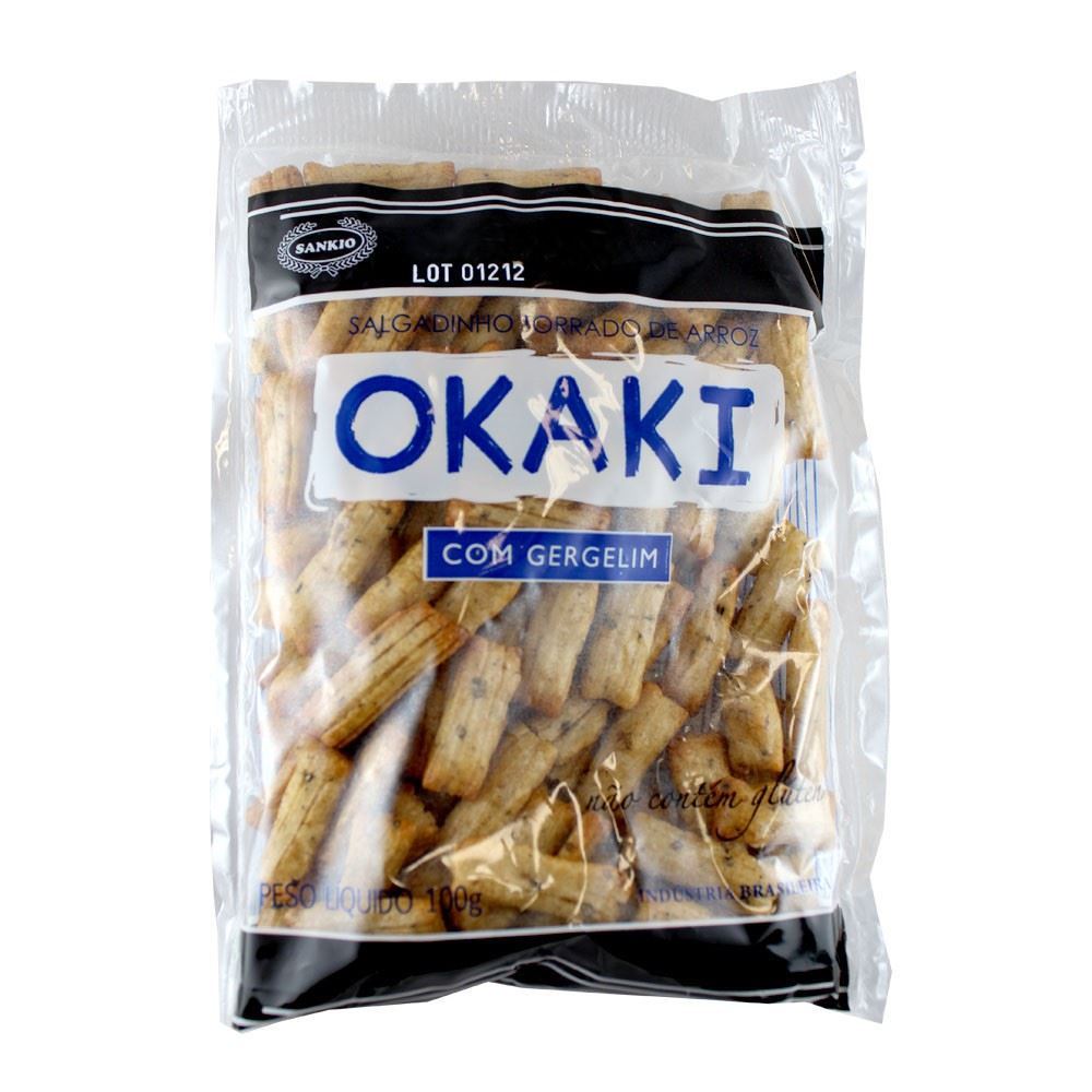 Salgadinho de Arroz Okaki Gergelim - Sankio - 100g