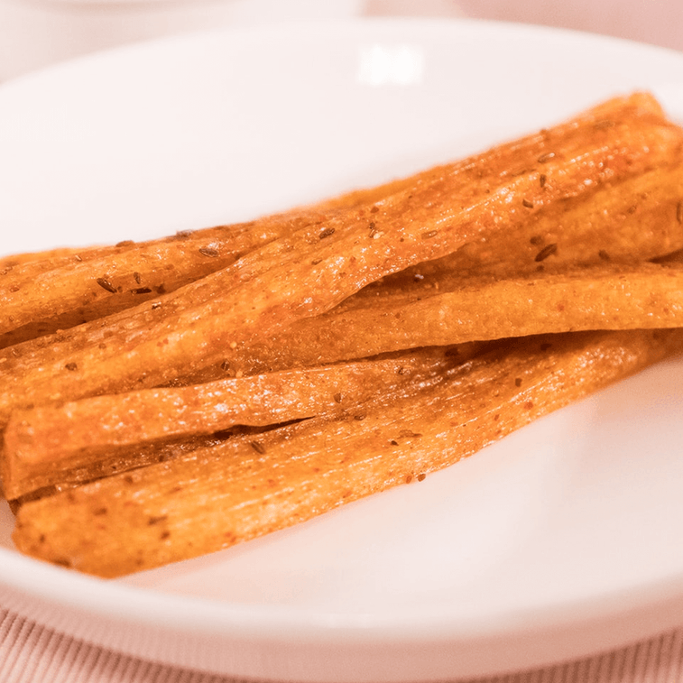 Tiras de glúten picantes - WeiLong 65g