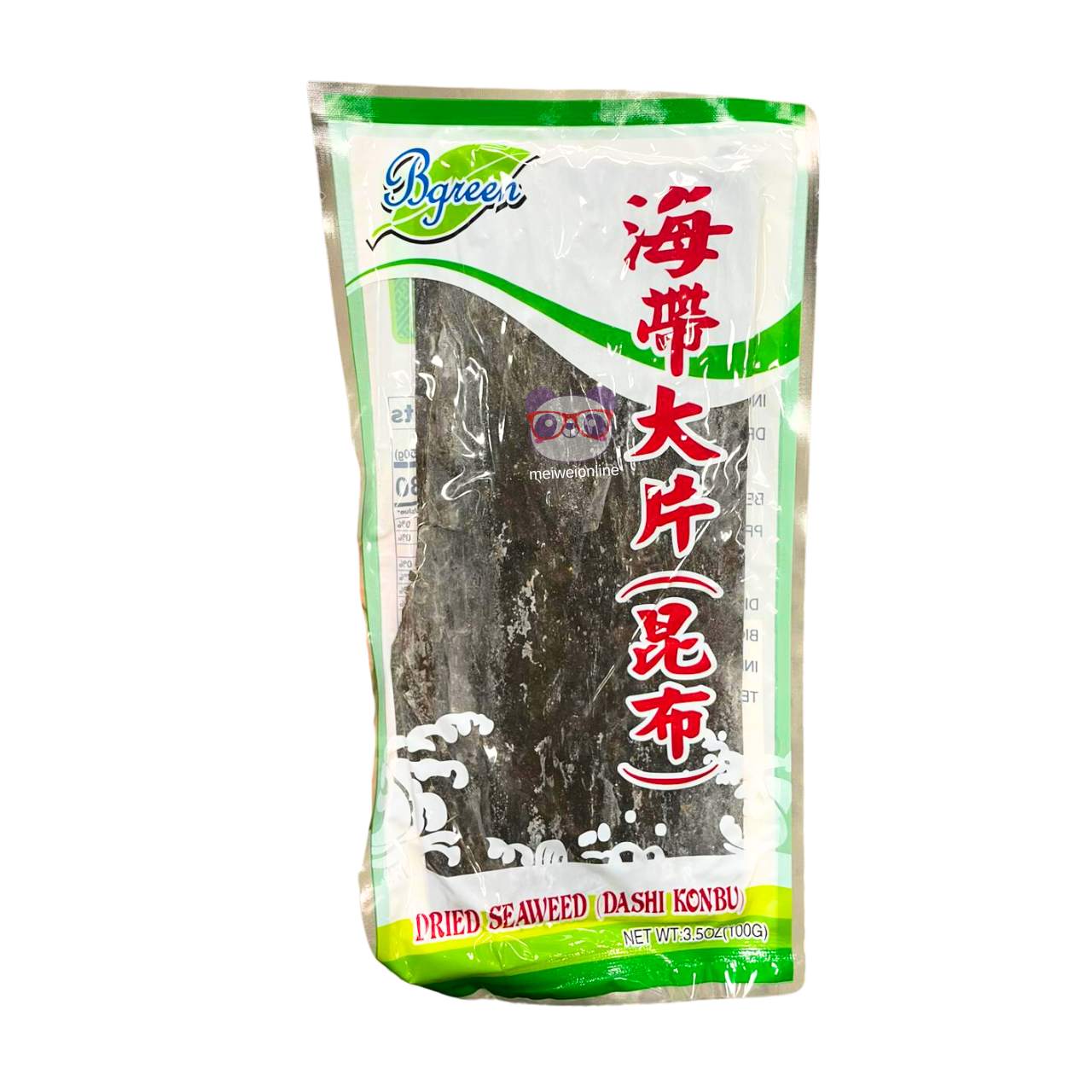Alga marinha Dashi Kombu - Big Green 100g