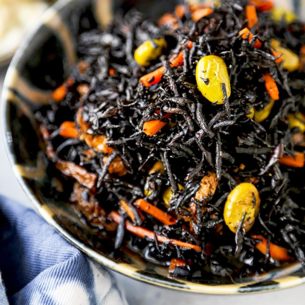 Alga marinha Hijiki (cabelo de anjo) desidratada - Zhong Shan 80g