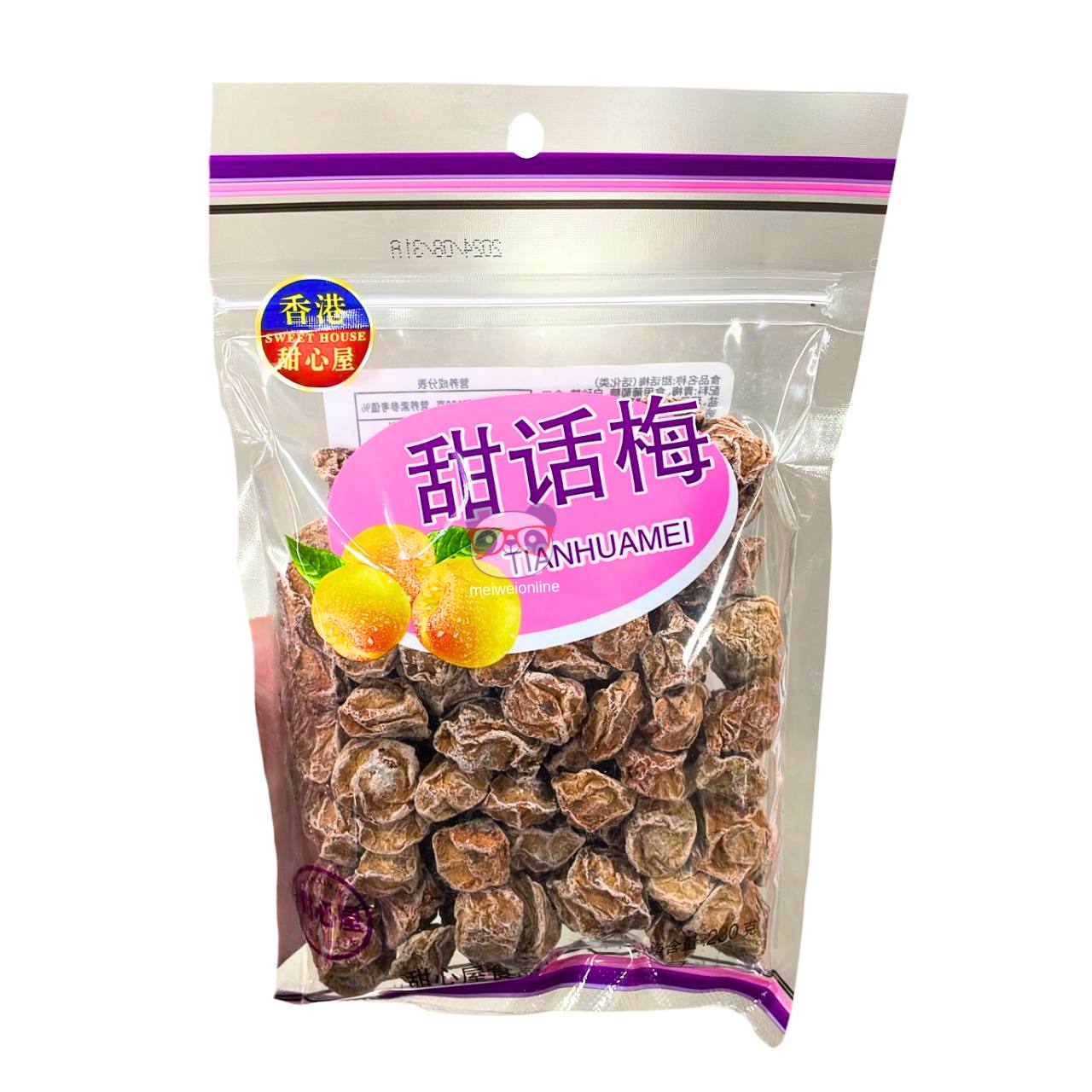 Ameixa doce desidratada - Sweet House 230g