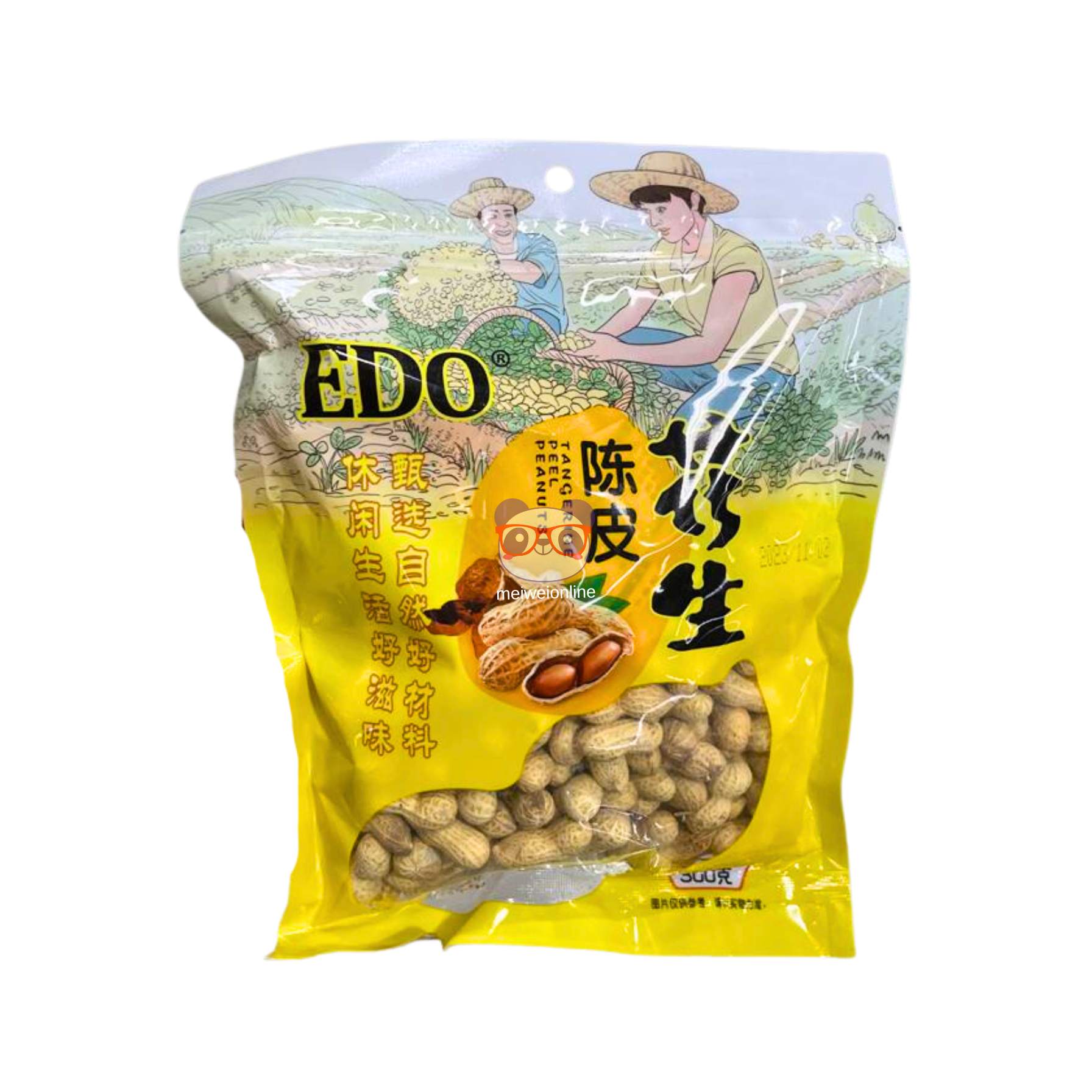 Amendoim com casca de tangerina - Edo 300g