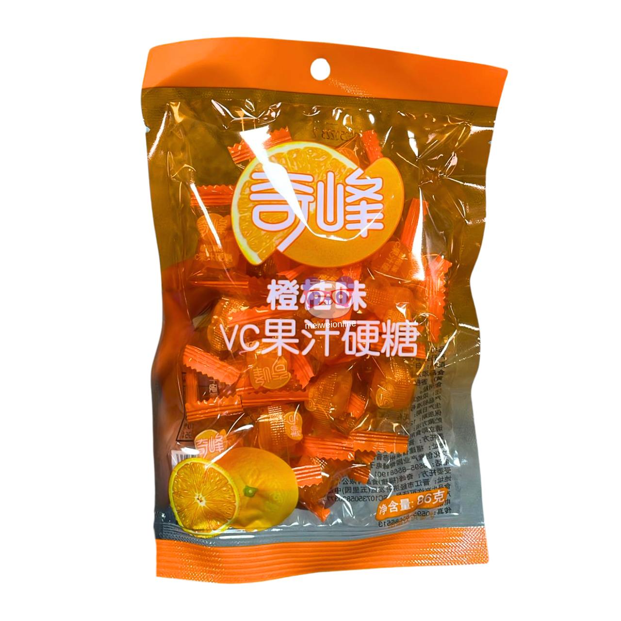 Bala dura de laranja - Qi Feng 86g