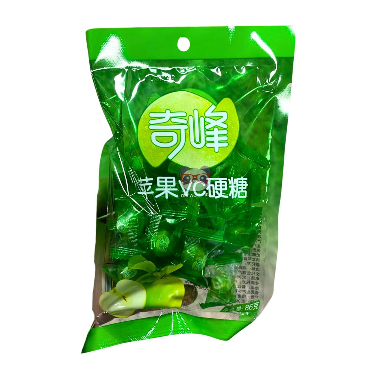 Bala dura de maçã verde - Qi Feng 86g
