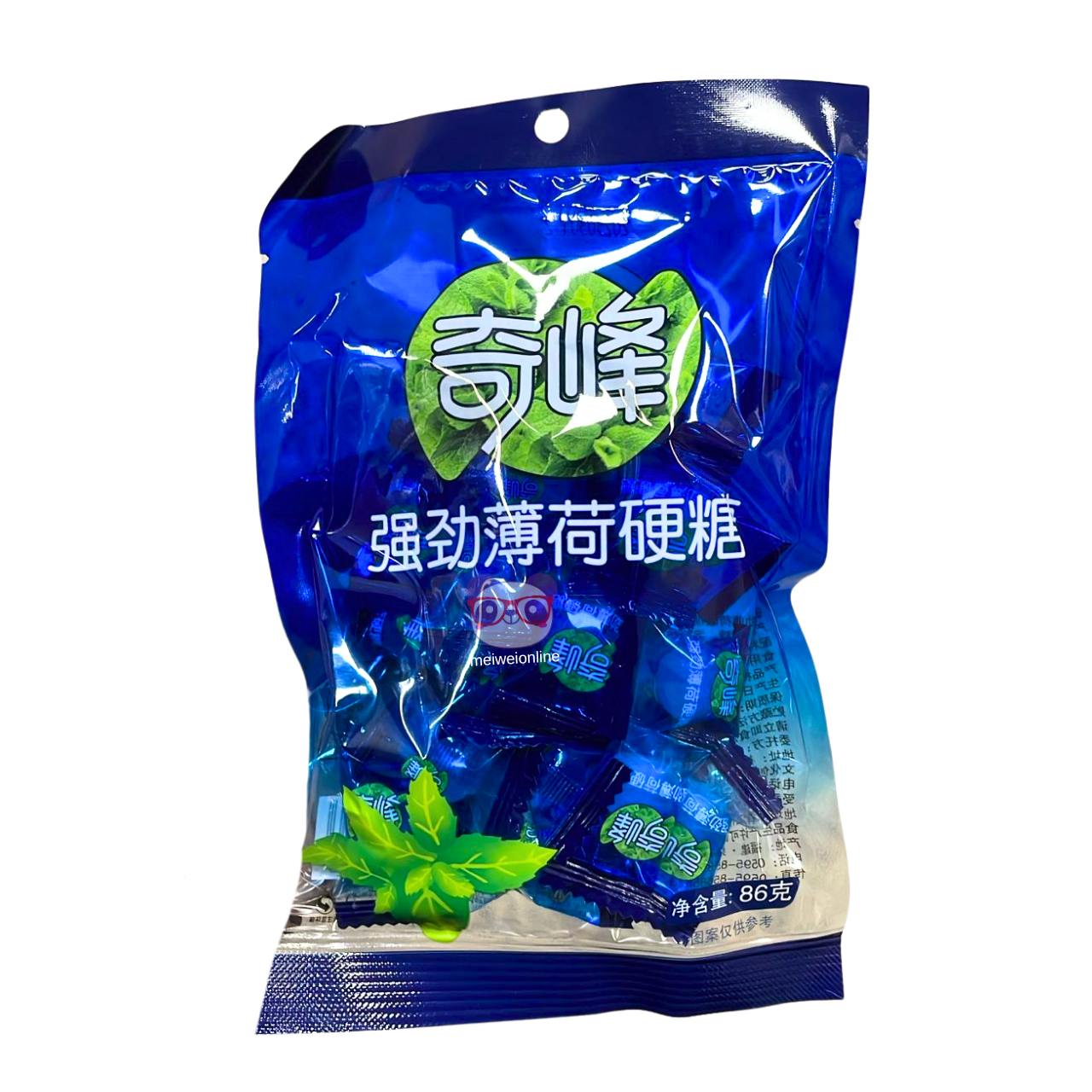 Bala dura de menta (forte) - Qi Feng 86g