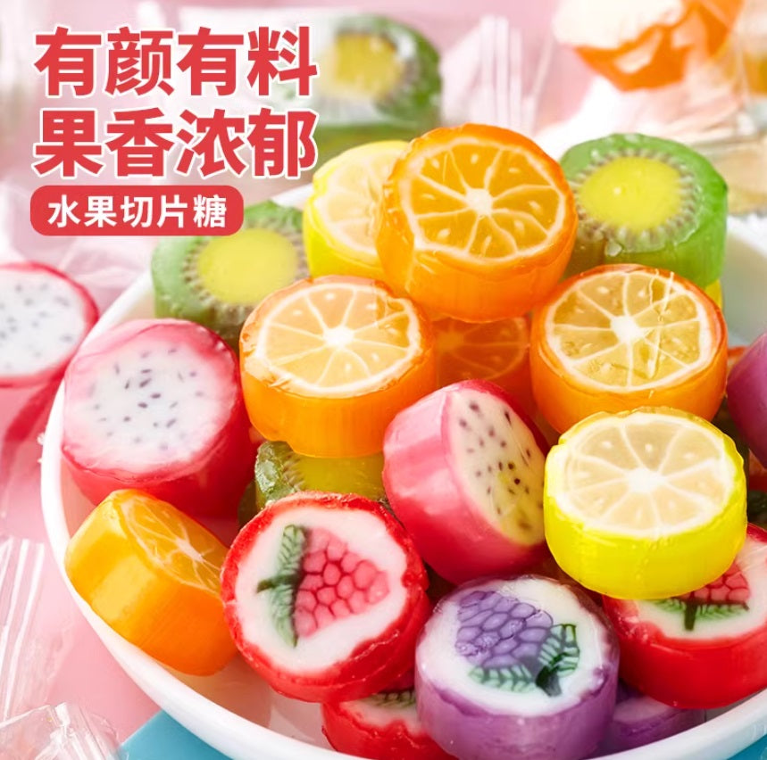 Bala de frutas fatiadas - Fangkelao 108g