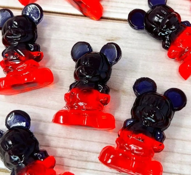 Bala de goma 3D sabor groselha e maçã Mickey - Disney 70g
