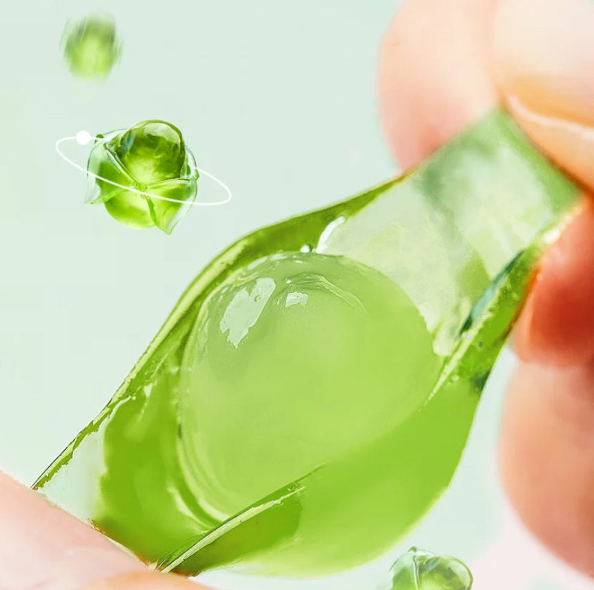 Bala de goma descascável 3D sabor uva verde - Tala's 75g