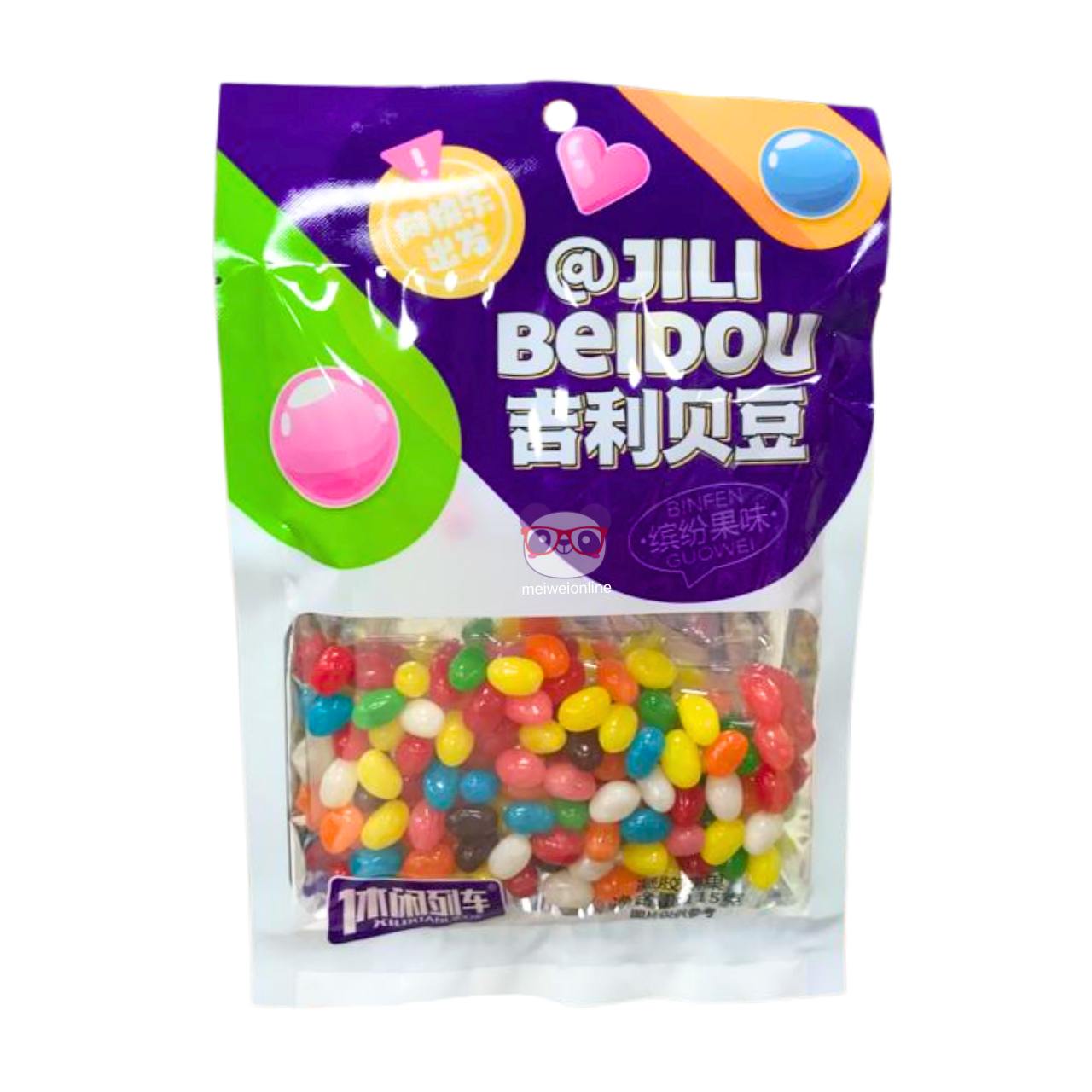 Bala de goma sabor frutas - Xiu Xian Lieche 115g