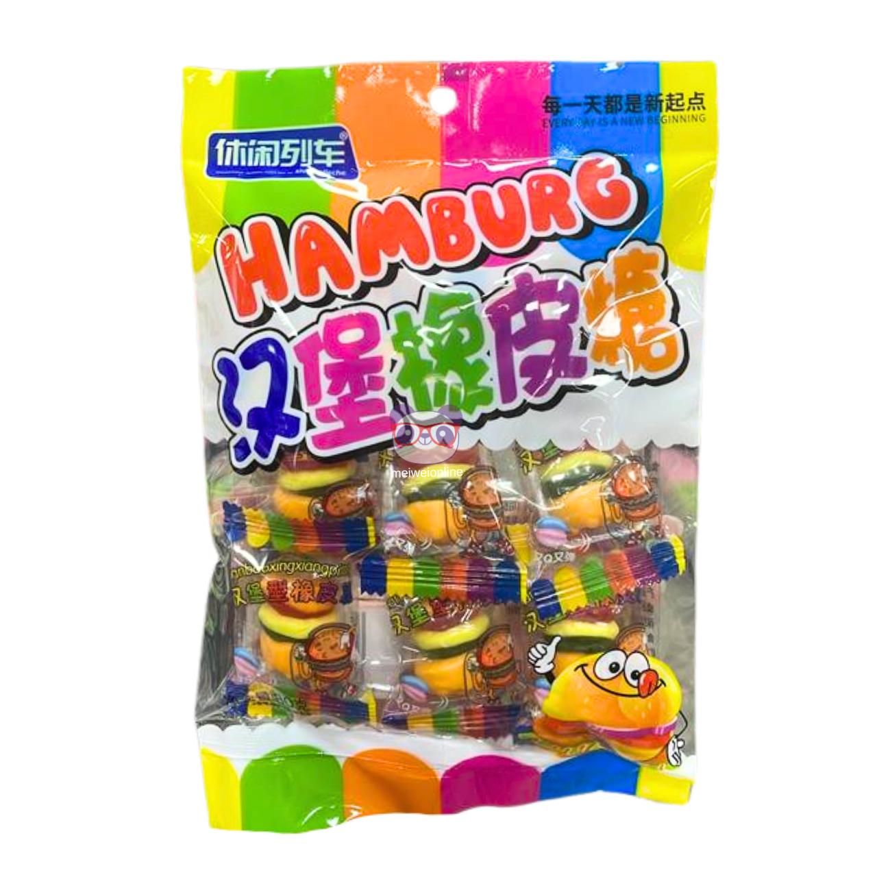 Bala de goma com formato de hambúrguer - Xiu Xian Lieche 80g