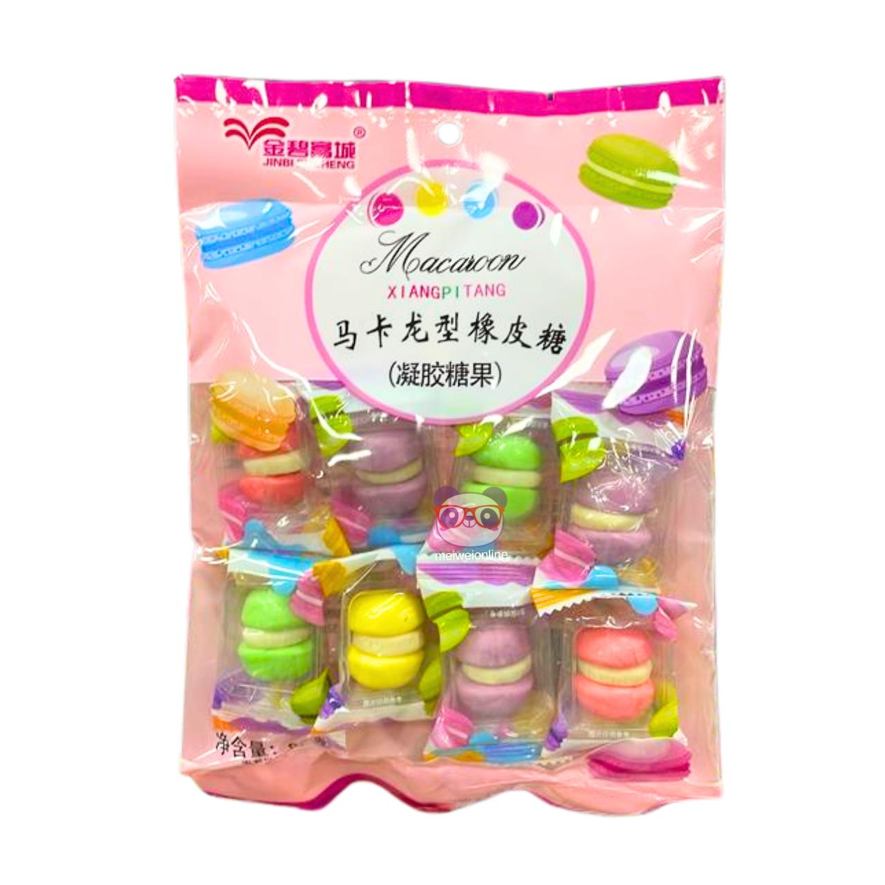 Bala de goma com formato de macaron - Jinbi Fucheng 82g
