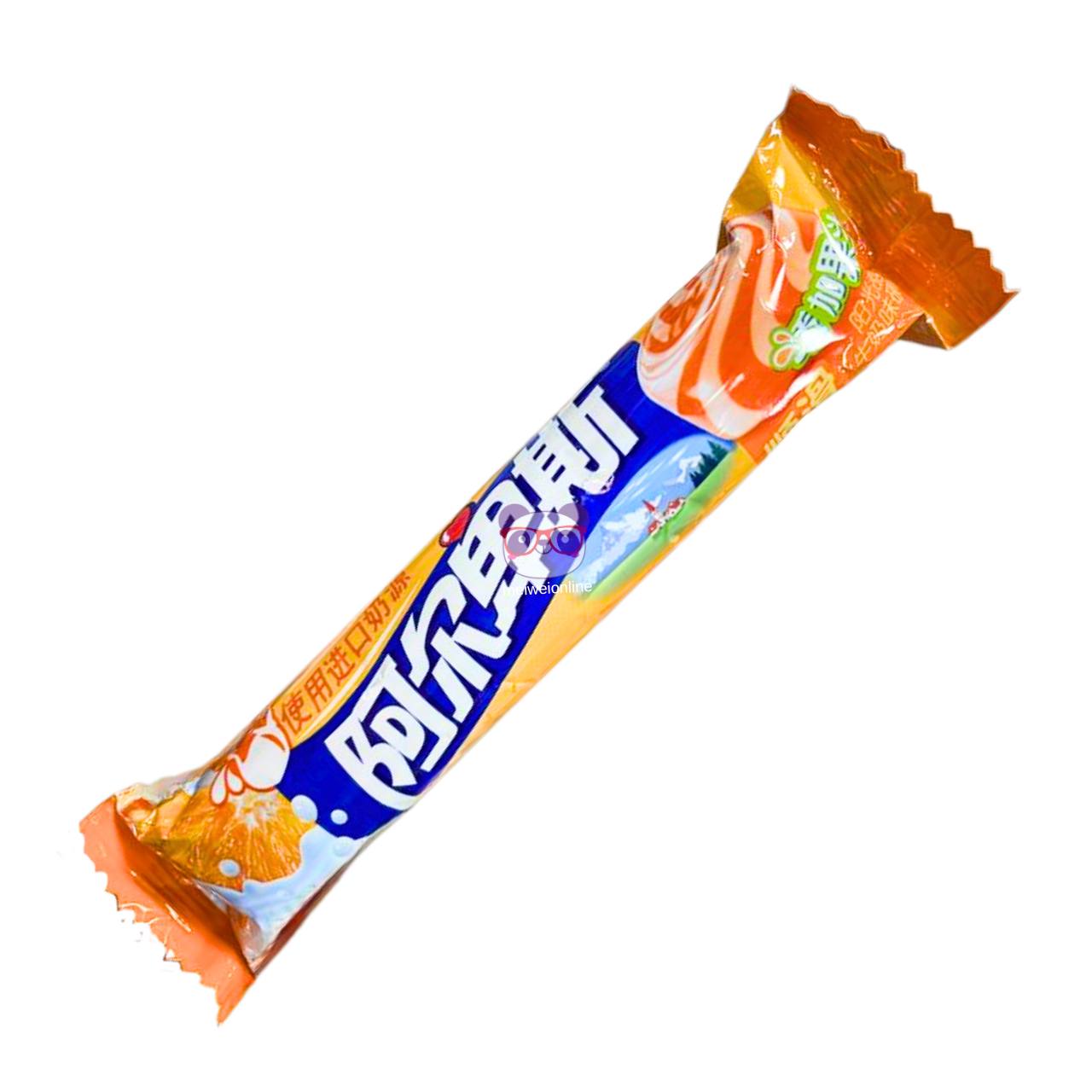 Bala de leite sabor laranja - Alpenliebe 31g