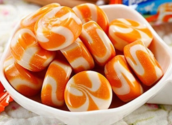 Bala de leite sabor laranja - Alpenliebe 31g