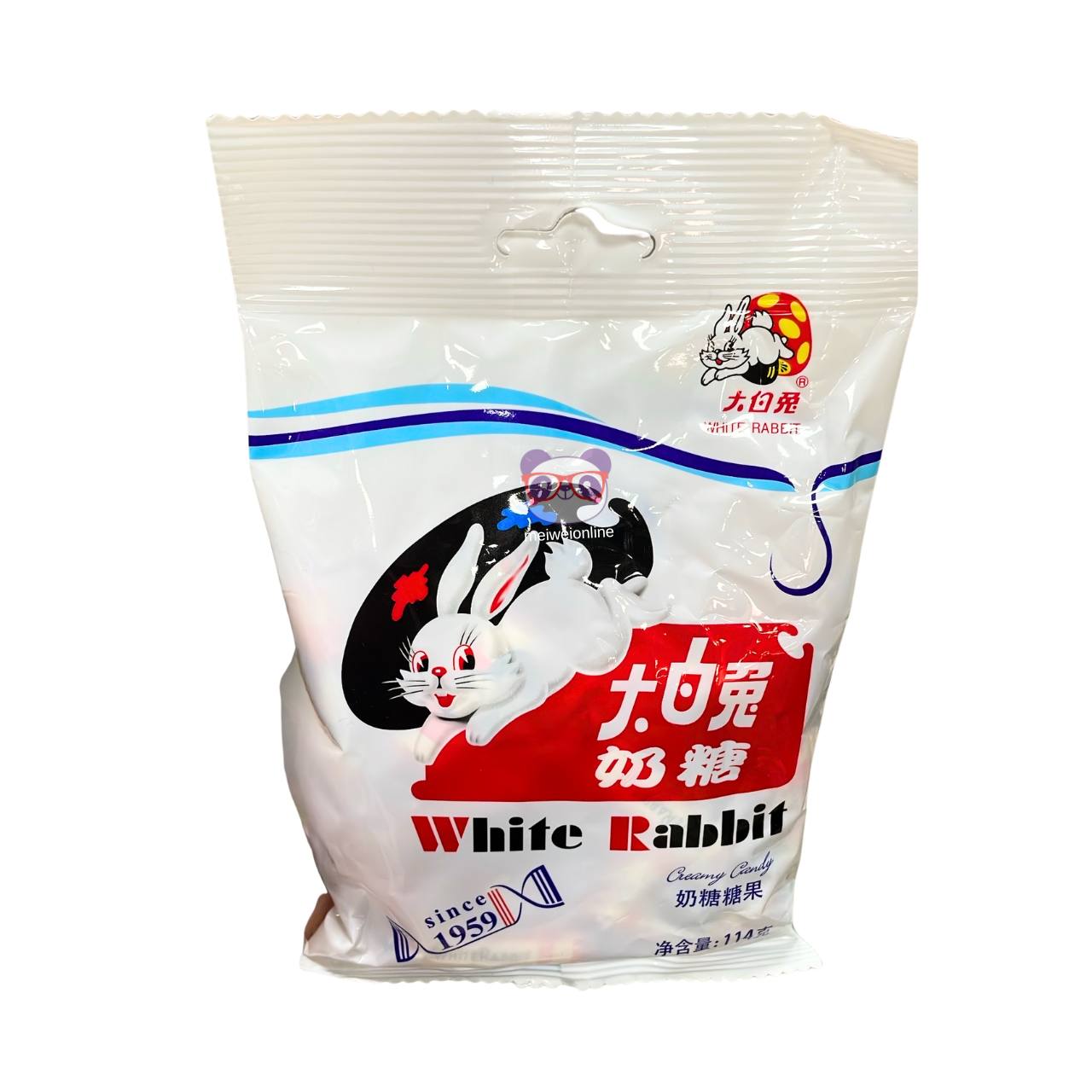 Bala de leite - White Rabbit 114g