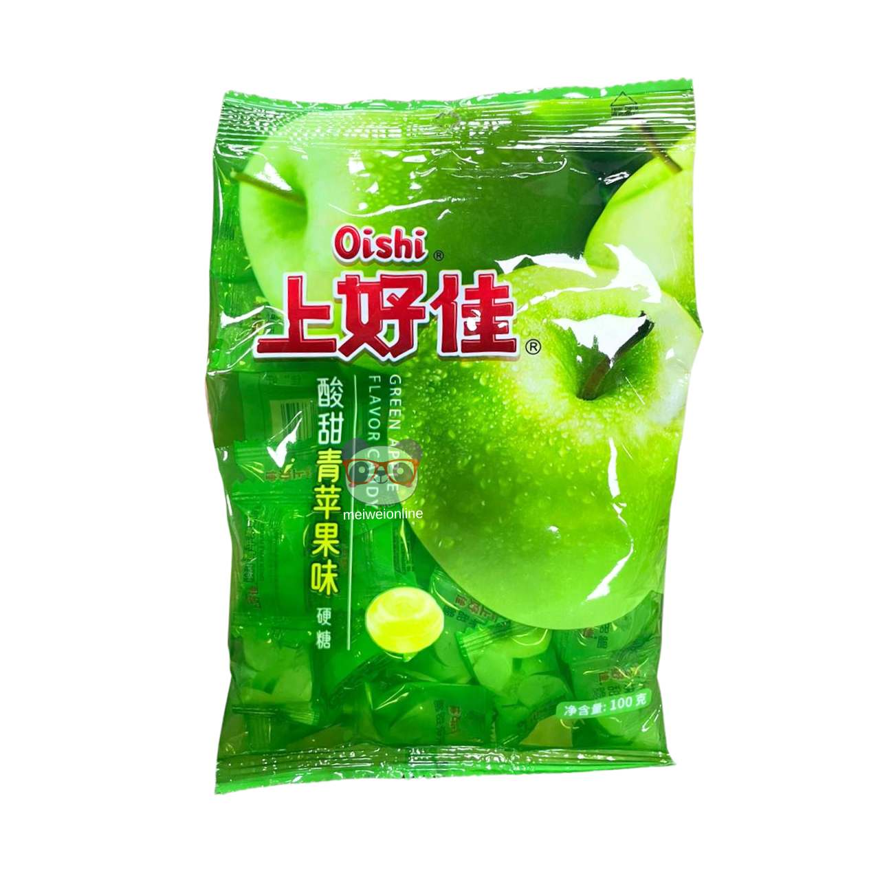 Bala de maçã verde - Oishi 100g