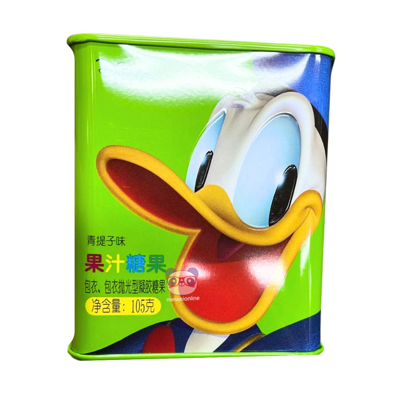 Bala sabor uva verde Pato Donald Disney 105g
