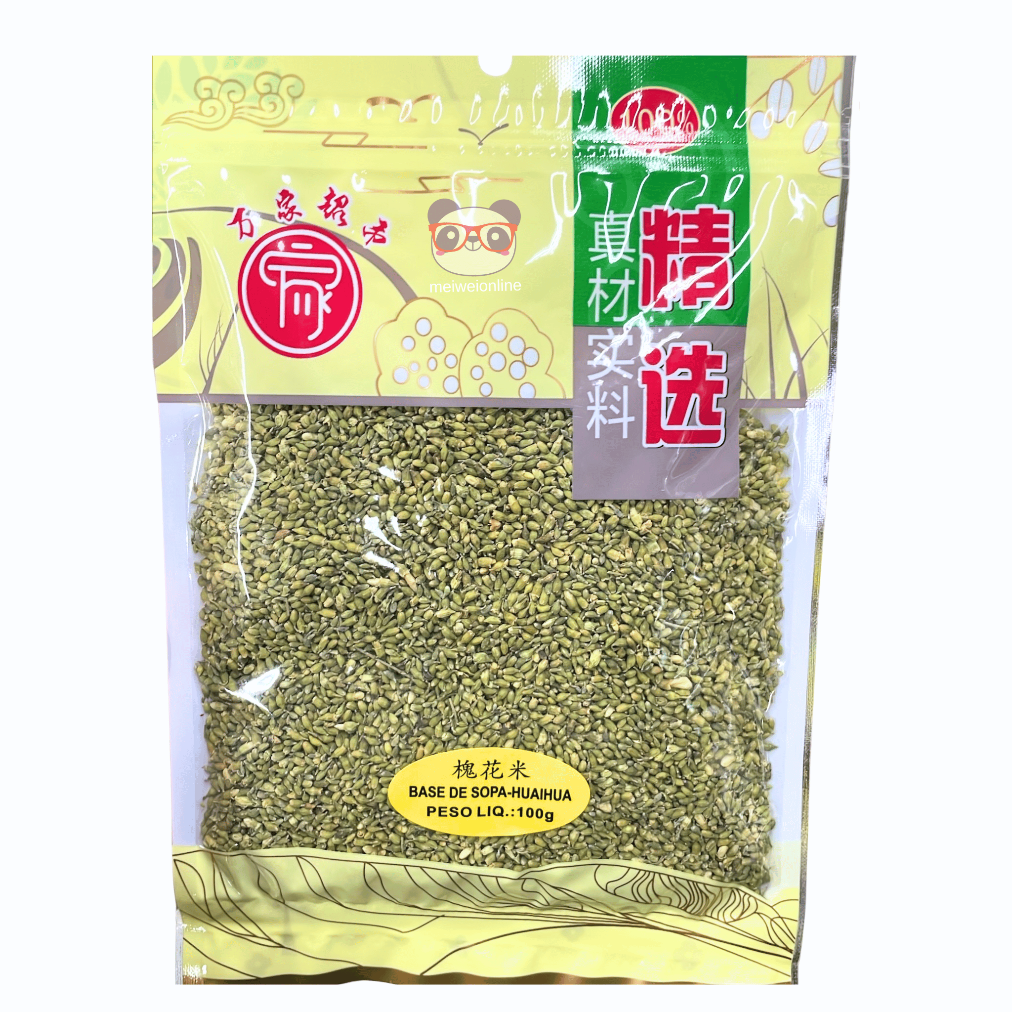 Base de Sopa Huáihuā Sophora Japonica 100g - 槐花米