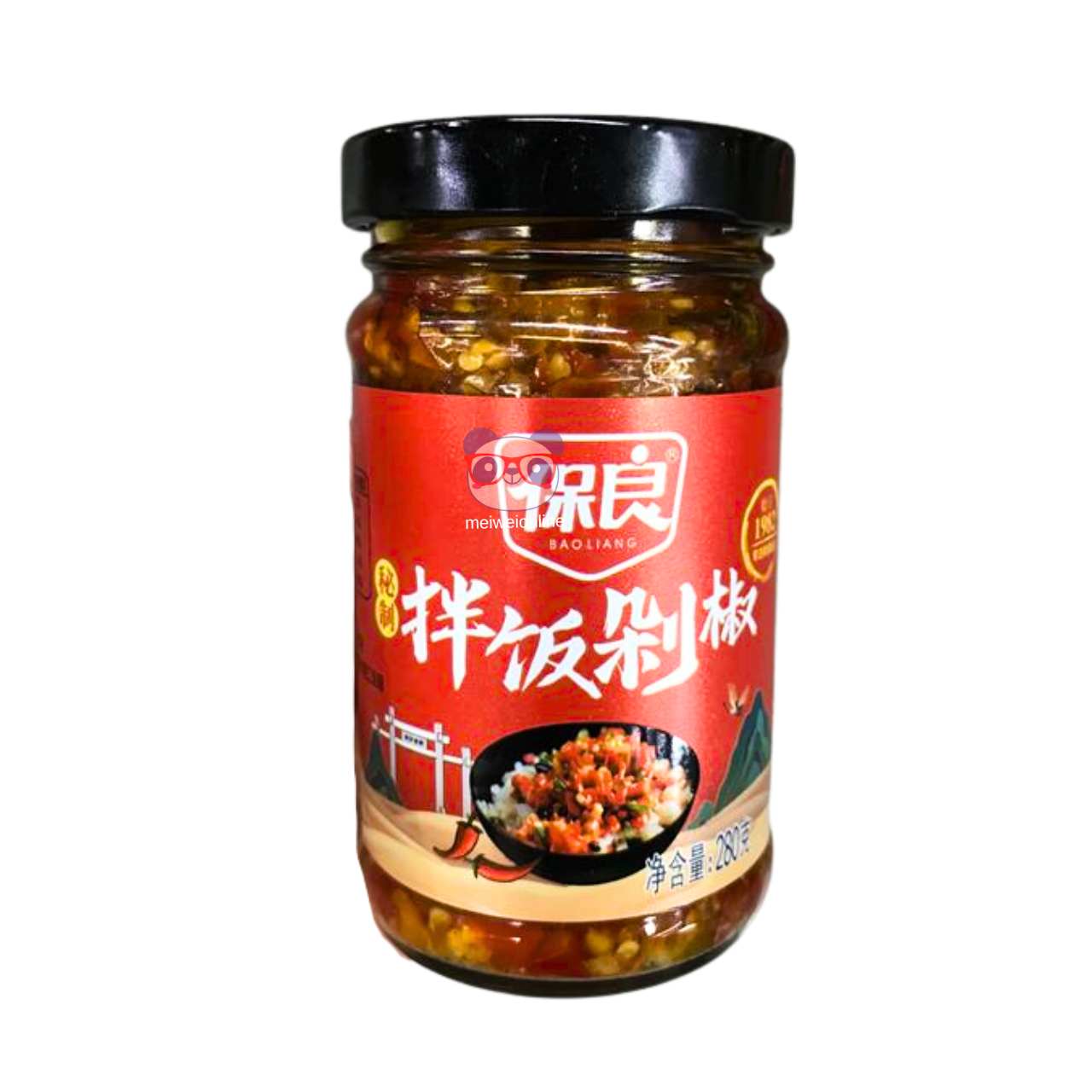 Molho para bibimbap com pimentão picado - Baoliang 280g
