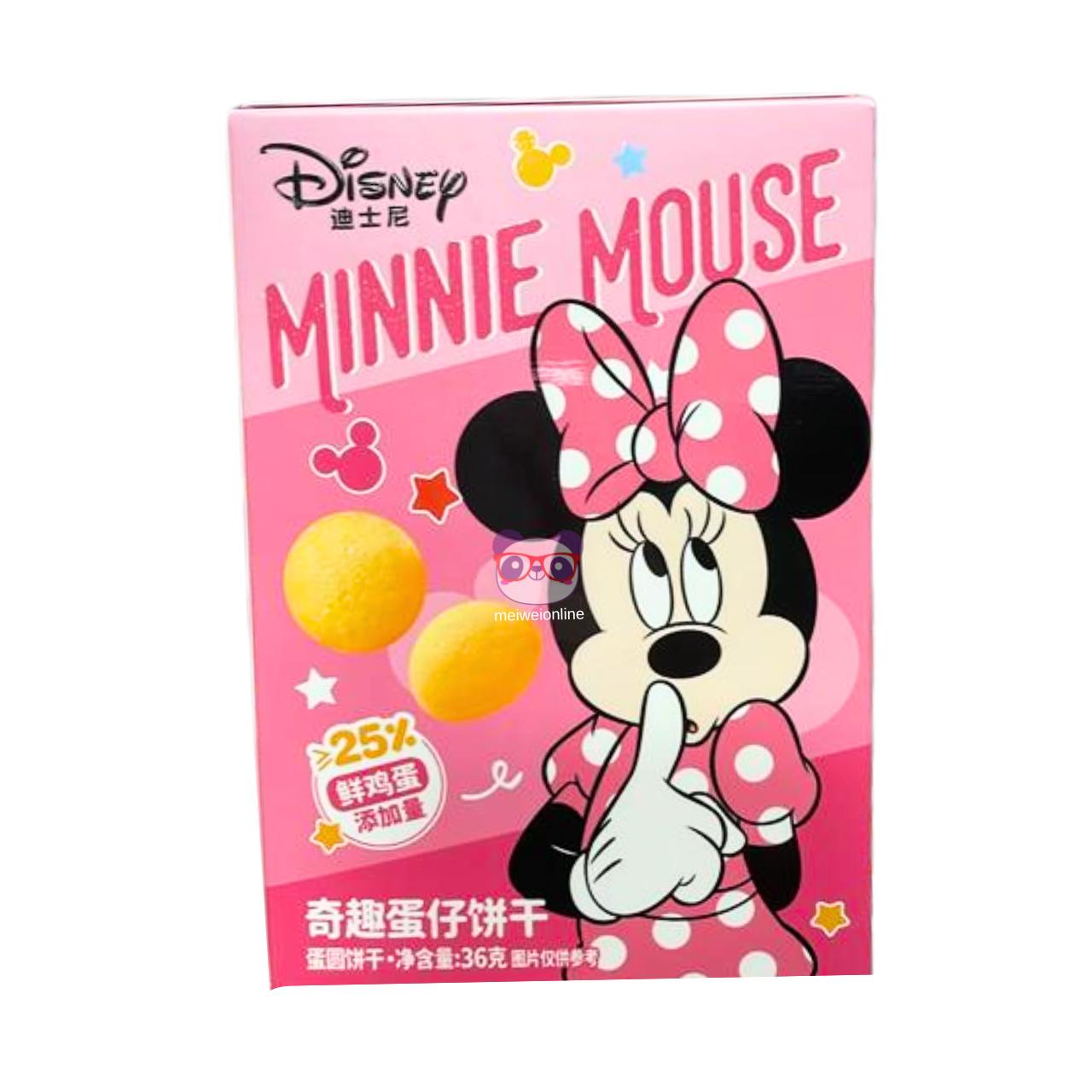 Biscoitos de ovo Minnie - Disney 36g