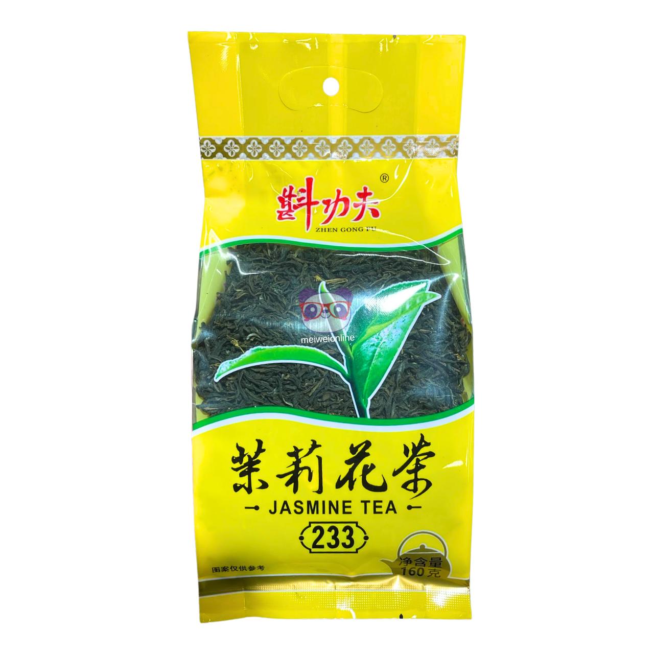 Chá de Jasmim Zhen Gong Fu 160g | 茉莉花茶 Chá Floral Chinês Aromático