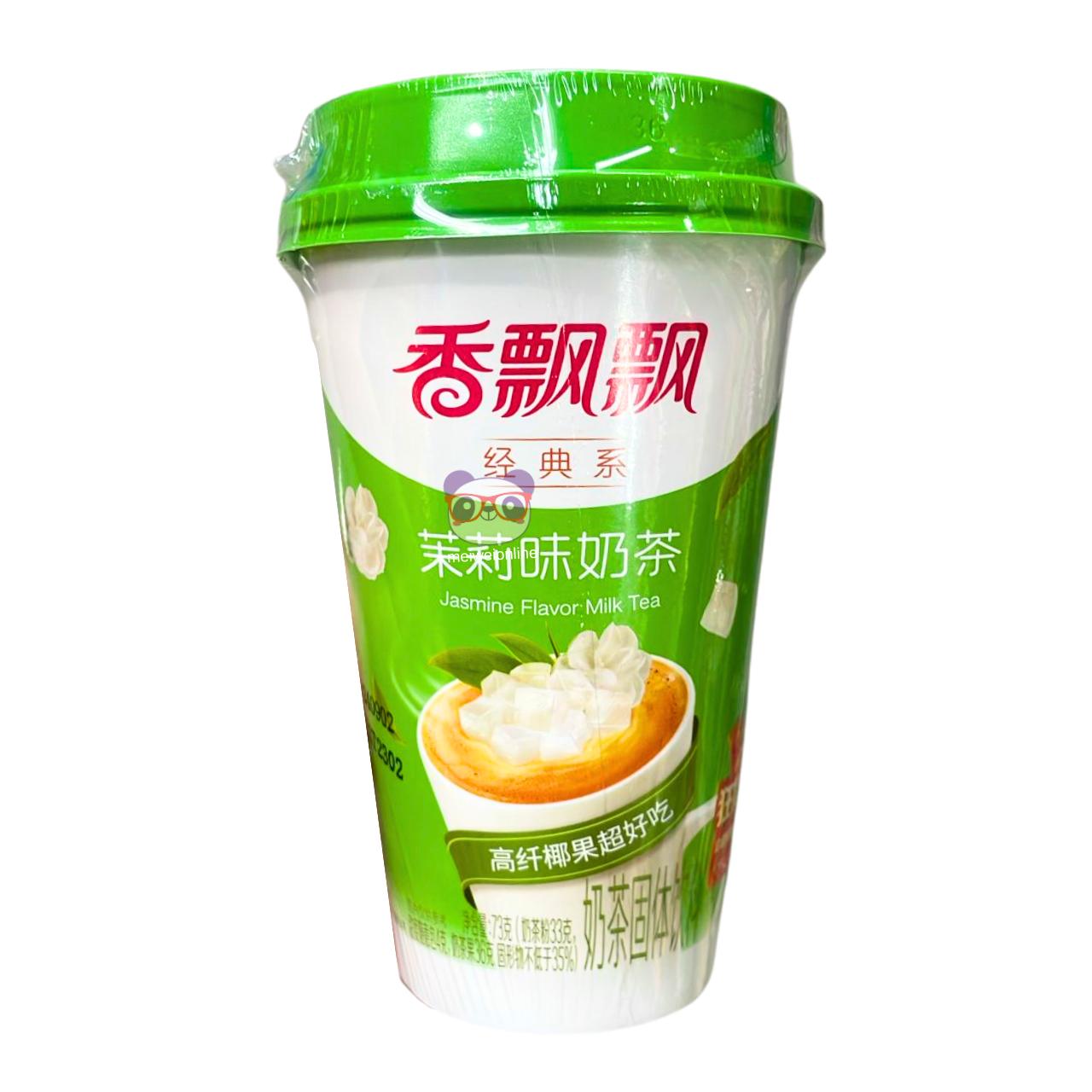Chá com leite solúvel sabor Jasmim - Xiang Piao Piao 73g